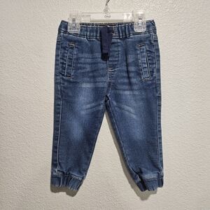 7 For All Mankind Indigo Denim Joggers